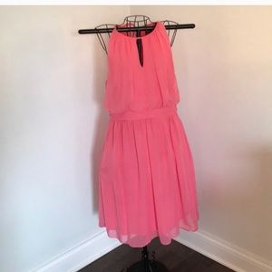 Coral Adrianna Papell size 12 chiffon dress